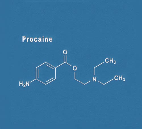 Procaine molecular structure