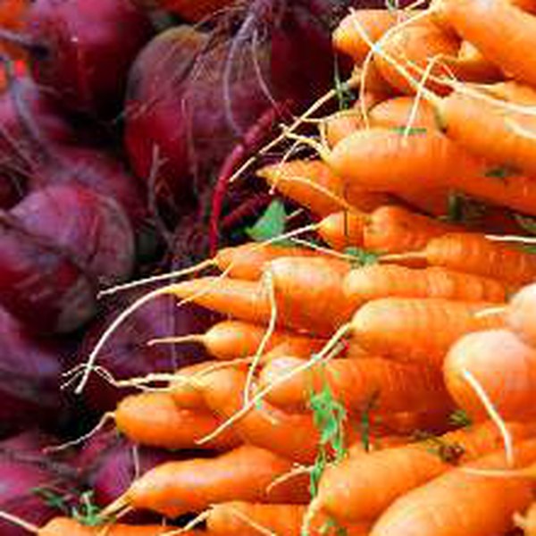 Beets and carrots