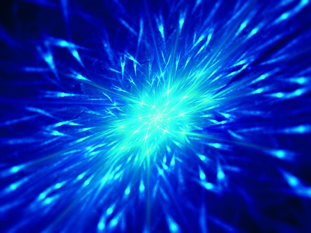 Cellular energy burst illustration